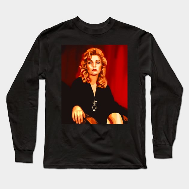 Laura Palmer Red Room Long Sleeve T-Shirt by fionatgray